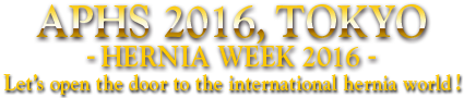 HERNIA WEEK 2016