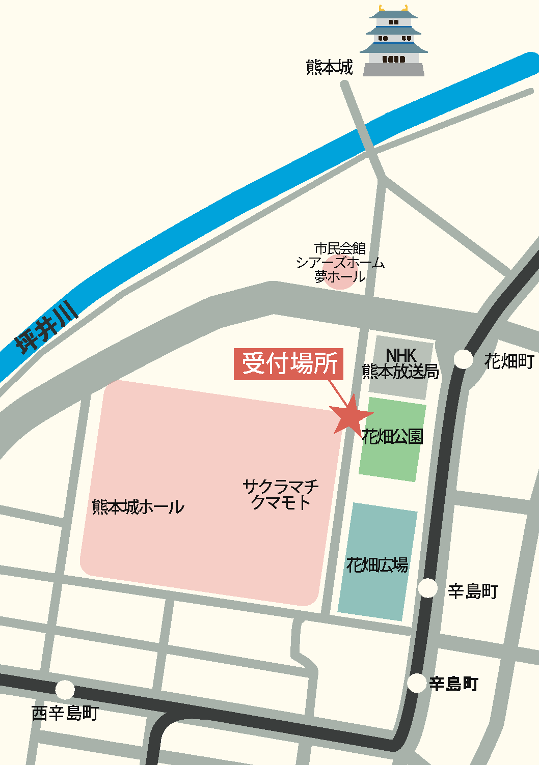 サクラマチクマモト前map