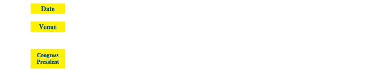 Date：September 27th(SAT), 2025、Venue：Hotel Kyocera, Congress President：Noboru Taniguchi（Department of Orthopaedic Surgery, Neuro-musculoskeletal disorder, Advanced Therapeutics Course, Graduate School of Medical and Dental Sciences, Kagoshima University）