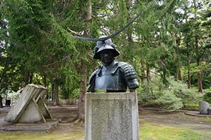 伊達政宗公の胸像