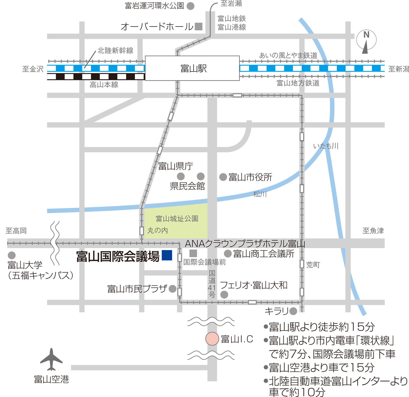 アクセスマップ