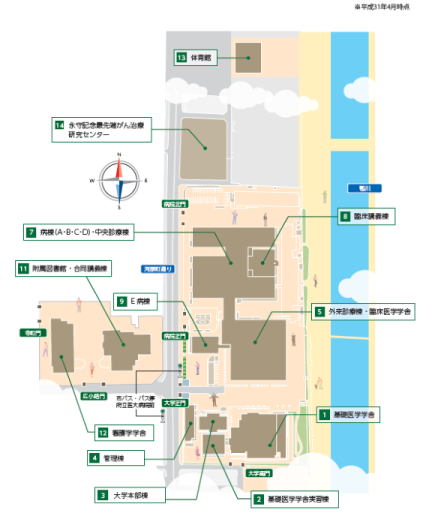 京都府立医科大学広小路キャンパス 会場周辺図