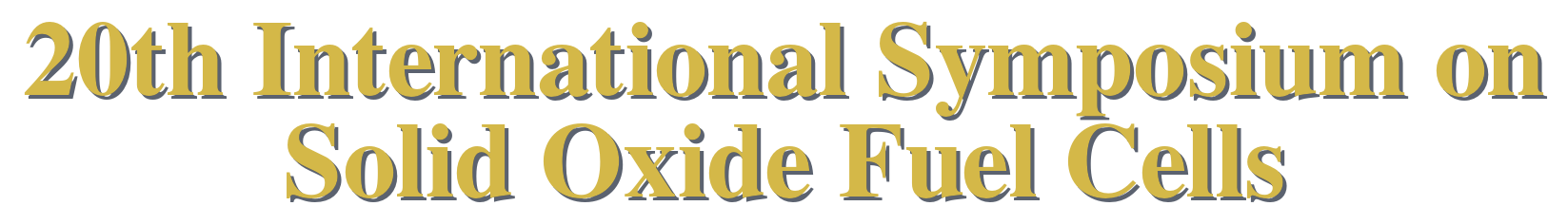 20th International Symposium on Solid Oxide Fuel Cells